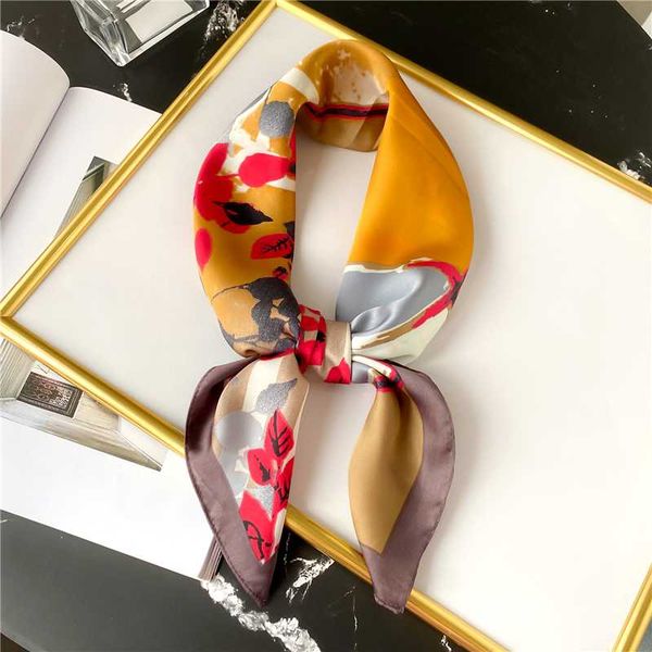 2020 new women silk scarf square neck band hair scarves oil pattern foulard neckerchief headband shawls and wraps, Blue;gray
2020 new women silk scarf square neck band hair scarves oil pattern foulard neckerchief headband shawls and wraps, Blue;gray