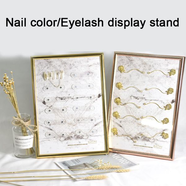 false nails nail gel color display stand eyelash storage book eyelashes try on effect exhibit auxiliary tool accessories, Red;gold 
false nails nail gel color display stand eyelash storage book eyelashes try on effect exhibit auxiliary tool accessories, Red;gold