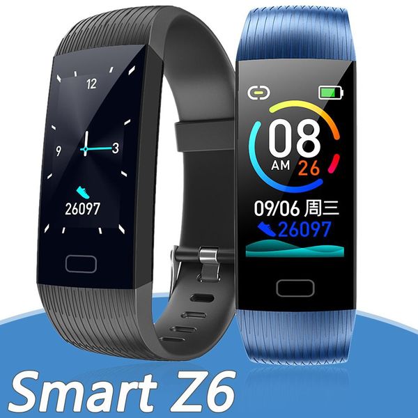 new z6 smart colorful screen bracelet band heart rate blood pressure monitoring bluetooth ip67 waterproof sport smartwatch id115 plus f0
new z6 smart colorful screen bracelet band heart rate blood pressure monitoring bluetooth ip67 waterproof sport smartwatch id115 plus f0