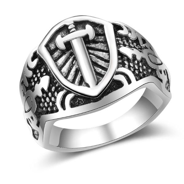 js & sth shield sword ring men vintage gothic punk luxury wedding rings jewelry wholesale lots bulk, Slivery;golden
js & sth shield sword ring men vintage gothic punk luxury wedding rings jewelry wholesale lots bulk, Slivery;golden
