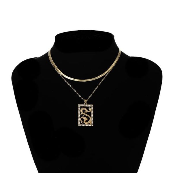 chains necklace set layered cuban link chain crystal punk dragon pendant choker necklace for women kpop fashion jewelry, Silver
chains necklace set layered cuban link chain crystal punk dragon pendant choker necklace for women kpop fashion jewelry, Silver