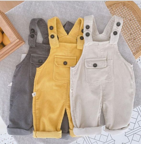 2020 new wholesale toddler girls boys corduroy overalls autumn fashion kids pants 0-4 years yq929, Blue
2020 new wholesale toddler girls boys corduroy overalls autumn fashion kids pants 0-4 years yq929, Blue