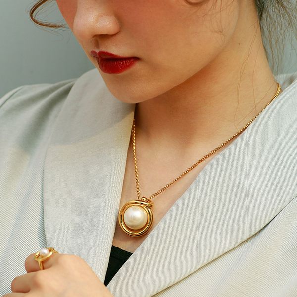 brass material pendant necklace with pearl for women jewelry gift wedding ps6120, Golden;silver
brass material pendant necklace with pearl for women jewelry gift wedding ps6120, Golden;silver