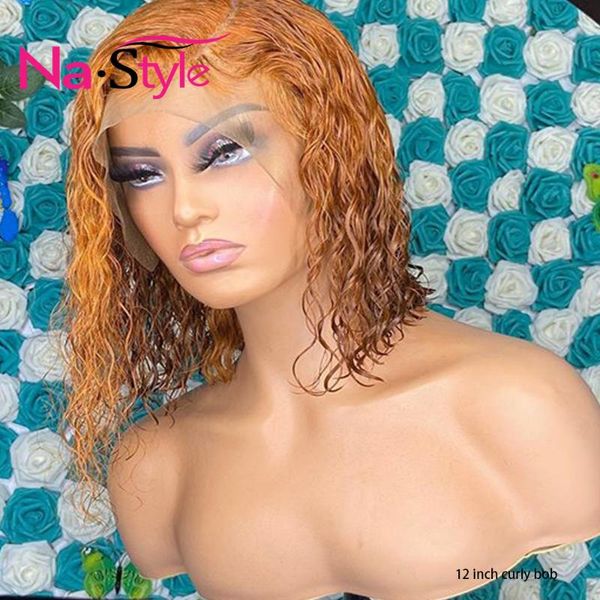 lace wigs orange ginger front wig for black women pixie human hair short bob 360 frontal water wave brazilian 150 remy, Black;brown
lace wigs orange ginger front wig for black women pixie human hair short bob 360 frontal water wave brazilian 150 remy, Black;brown
