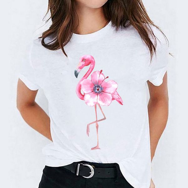 graphic t-shirts for women floral flamingo flower summer autumn trend fashion ladies print lady womens female tee t t-shirt, White
graphic t-shirts for women floral flamingo flower summer autumn trend fashion ladies print lady womens female tee t t-shirt, White