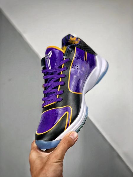 black mamba 5 protro lakers for sale with box new men women bryant basketball shoes store wholesale us7-us12
black mamba 5 protro lakers for sale with box new men women bryant basketball shoes store wholesale us7-us12