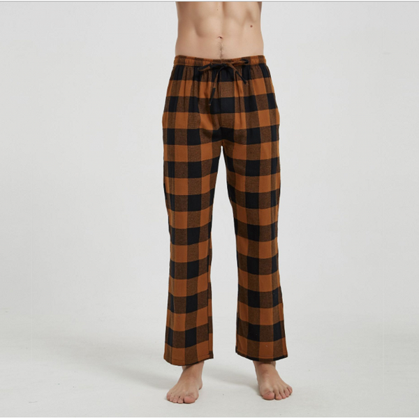 men's sleepwear 2021 autumn winter men 100% brushed cotton sleep bottoms male nighty trousers casual loosen plaid pajama pants xxl 100k, Black;brown
men's sleepwear 2021 autumn winter men 100% brushed cotton sleep bottoms male nighty trousers casual loosen plaid pajama pants xxl 100k, Black;brown
