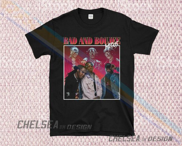 inspired by migos bad and boujee t-shirt merch tour limited vintage rare 1rw short sleeve casual printed tee size s-3xl 
inspired by migos bad and boujee t-shirt merch tour limited vintage rare 1rw short sleeve casual printed tee size s-3xl