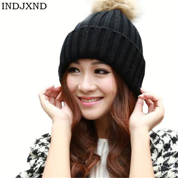 indjxnd 2020 winter wool knit women beanie hat hairball thick casual pure color skullies pink keep warm beanies accessories caps, Blue;gray
indjxnd 2020 winter wool knit women beanie hat hairball thick casual pure color skullies pink keep warm beanies accessories caps, Blue;gray