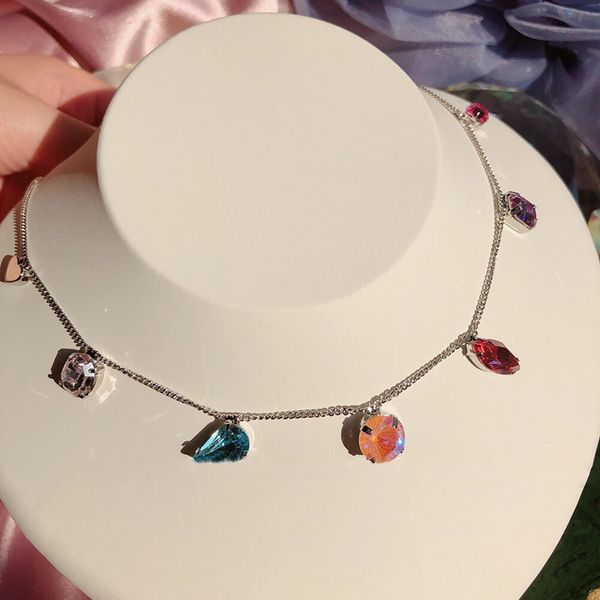 chokers bohemian short necklace for women charming colorful stone chain chockers handmade female pendant fashion jewelry, Golden;silver
chokers bohemian short necklace for women charming colorful stone chain chockers handmade female pendant fashion jewelry, Golden;silver