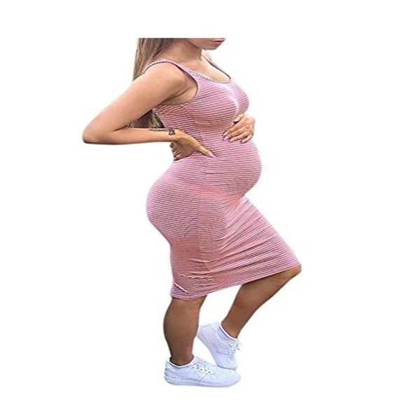 pink striped maternity dresses maternity clothes for pregnant women sleeveless cotton dress pregnancy clothing vestidos gravidas, White
pink striped maternity dresses maternity clothes for pregnant women sleeveless cotton dress pregnancy clothing vestidos gravidas, White