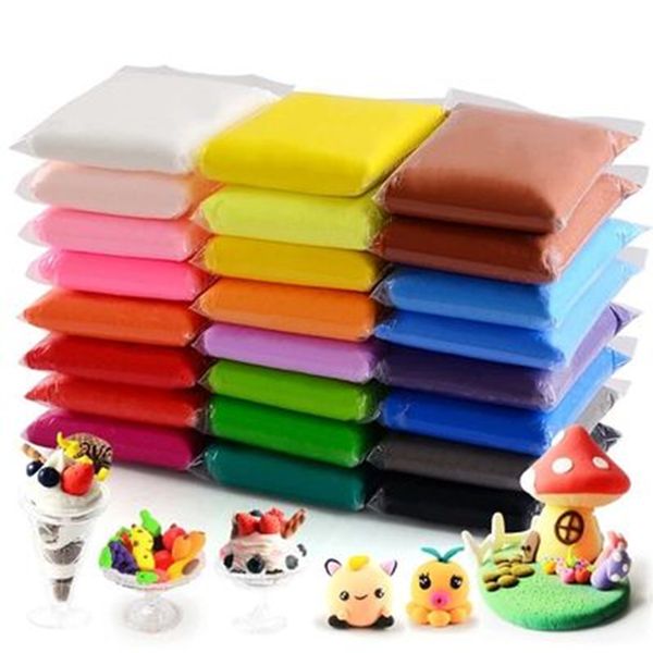 100g/500g soft ultra-light clay 12/24 colors puzzle educational toys kids handmade diy material super light clay plasticine mud
100g/500g soft ultra-light clay 12/24 colors puzzle educational toys kids handmade diy material super light clay plasticine mud