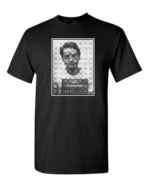 2019 fashion ted bundy mug spicture men's tee shirt tees