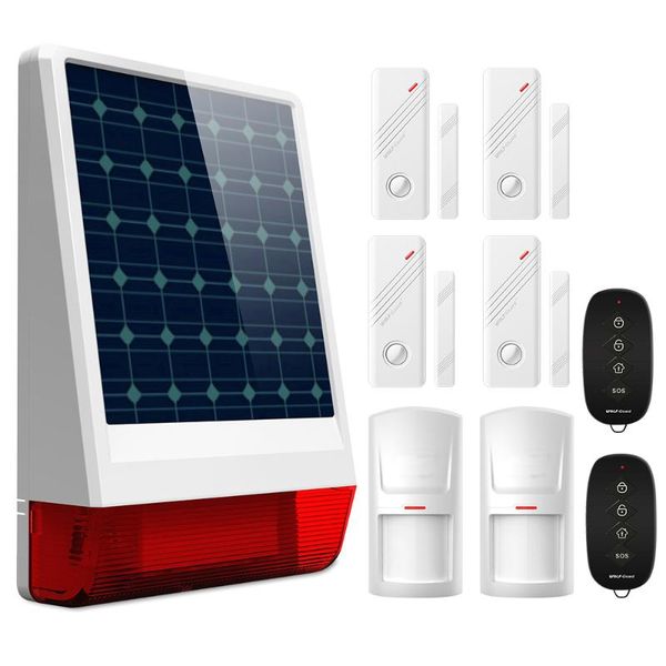 alarm systems wolf-guard wireless outdoor weather-proof gsm sms solar siren house security burglar system pir motion door sensor
alarm systems wolf-guard wireless outdoor weather-proof gsm sms solar siren house security burglar system pir motion door sensor