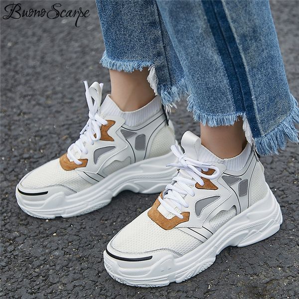 2020 new high women sneakers patchwork ladies sock shoes platform thick bottoms shoes female creepers summer, Black
2020 new high women sneakers patchwork ladies sock shoes platform thick bottoms shoes female creepers summer, Black