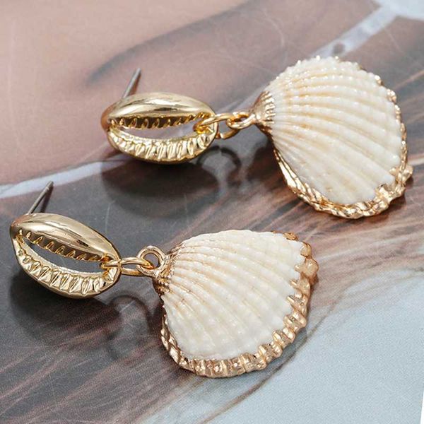 aensoa fashion women natural shell drop earrings summer boho bikini jewelry ivory color gold handmade simple earrings for girl, Silver
aensoa fashion women natural shell drop earrings summer boho bikini jewelry ivory color gold handmade simple earrings for girl, Silver