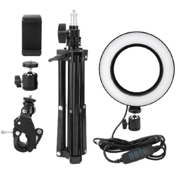 led selfie ring fill light 6 inch dimmable camera phone 16cm ring lamp with stand tripod for makeup video live studio
led selfie ring fill light 6 inch dimmable camera phone 16cm ring lamp with stand tripod for makeup video live studio