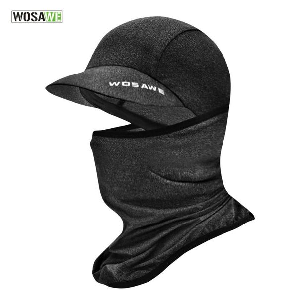 wosawe ice fabric cycling cap headwear anti-uv bike riding headgear bicycle bike bandana face mask sports hat scarf with brim, Black
wosawe ice fabric cycling cap headwear anti-uv bike riding headgear bicycle bike bandana face mask sports hat scarf with brim, Black