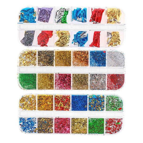 1pcs aluminum flakes sequins nail glitter powder irregular mirror chrome pigment paillette foil manicure nail art decor, Silver;gold
1pcs aluminum flakes sequins nail glitter powder irregular mirror chrome pigment paillette foil manicure nail art decor, Silver;gold
