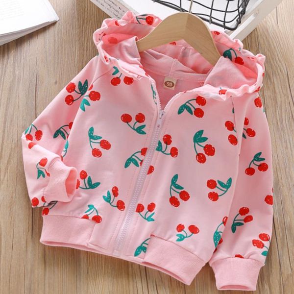 jackets spring autumn baby girls cute cherry printed long sleeve coats for kids hoodied children outerwear clothing, Blue;gray
jackets spring autumn baby girls cute cherry printed long sleeve coats for kids hoodied children outerwear clothing, Blue;gray