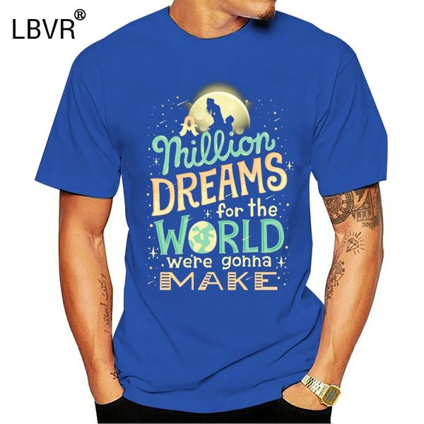 100% cotton o-neck custom printed tshirt men t shirt million dreams - greatest showman women t-shirt
100% cotton o-neck custom printed tshirt men t shirt million dreams - greatest showman women t-shirt