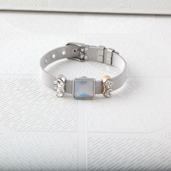 sanshoor sunburst flower keeper bracelet set with stainless steel mesh bracelet and wishing stone charms for wristband, Golden;silver
sanshoor sunburst flower keeper bracelet set with stainless steel mesh bracelet and wishing stone charms for wristband, Golden;silver