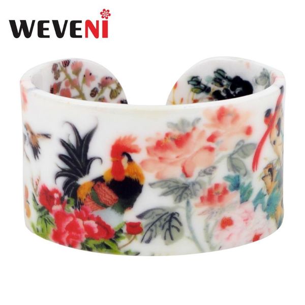 weveni plastic traditional chinese pastoral landscape painting bangles bracelets vintage craft jewelry for women girls ladies, Black
weveni plastic traditional chinese pastoral landscape painting bangles bracelets vintage craft jewelry for women girls ladies, Black