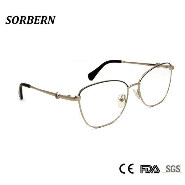 sorbern vintage retro alloy metal optical frames women men square eyeglasses prescription lens myopia eyewear fake glasses, Black
sorbern vintage retro alloy metal optical frames women men square eyeglasses prescription lens myopia eyewear fake glasses, Black