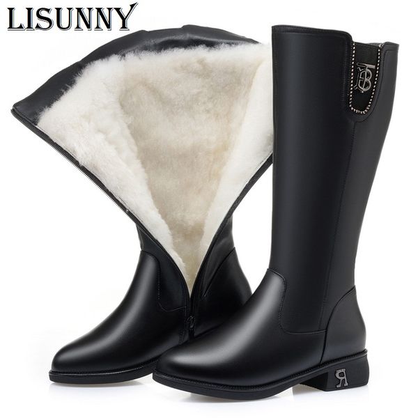 lisunny high boots women 2020 new winter boots women genuine leather female riding ladies winter footwearlarge size 41 42, Black
lisunny high boots women 2020 new winter boots women genuine leather female riding ladies winter footwearlarge size 41 42, Black