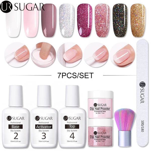 ur sugar 30ml dipping nail powder set 7/5pcs dip system powder kit nail glitter pigment dust natural dry diy, Silver;gold
ur sugar 30ml dipping nail powder set 7/5pcs dip system powder kit nail glitter pigment dust natural dry diy, Silver;gold