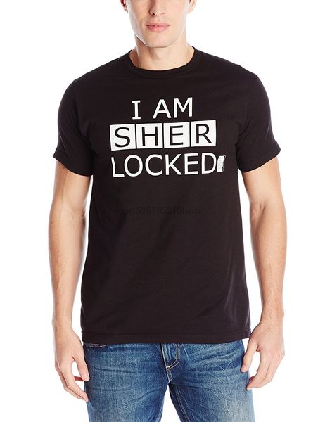 2020 summer fashion sherlock men i am ed t-shirt tee shirt
