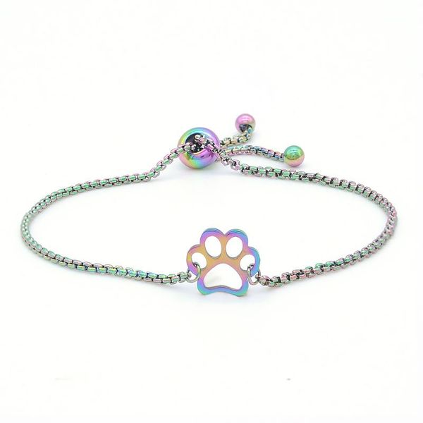 link, chain 100% stainless steel rainbow colorful dog charm bracelets for women drop fashion jewelry wholesale, Black
link, chain 100% stainless steel rainbow colorful dog charm bracelets for women drop fashion jewelry wholesale, Black