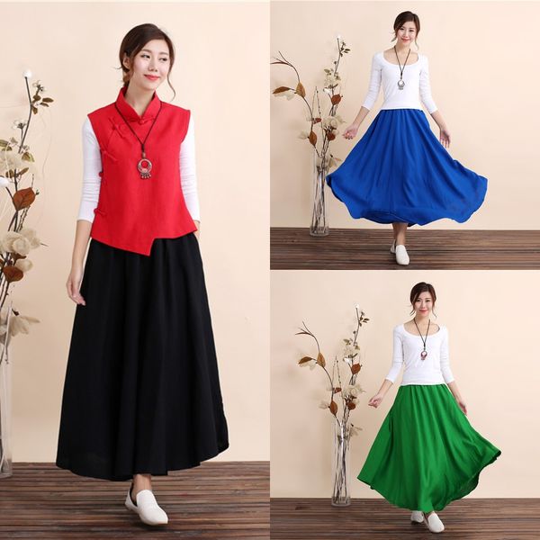mafan 2020 spring new long skirtcotton long skirtsolid color linen skirt cotton and linen waist skirt ky0pl, Black;gray
mafan 2020 spring new long skirtcotton long skirtsolid color linen skirt cotton and linen waist skirt ky0pl, Black;gray