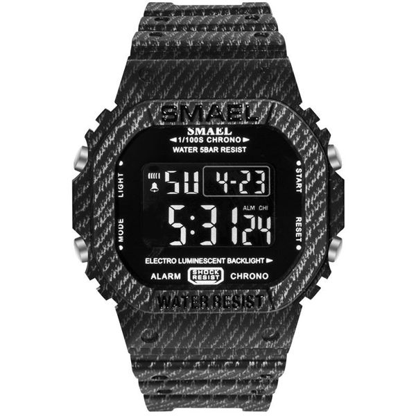 wristwatches men watches samel brand 50m waterproof sports led reloj hombre relogio masculino men's digital wristwatch, Slivery;brown
wristwatches men watches samel brand 50m waterproof sports led reloj hombre relogio masculino men's digital wristwatch, Slivery;brown