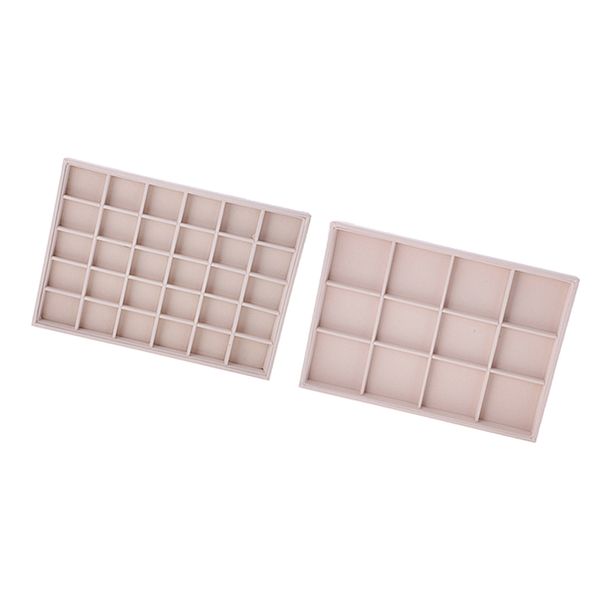 2 pieces 30/12 grids ring jewelry display organizer box tray showcase holder, Black;white
2 pieces 30/12 grids ring jewelry display organizer box tray showcase holder, Black;white