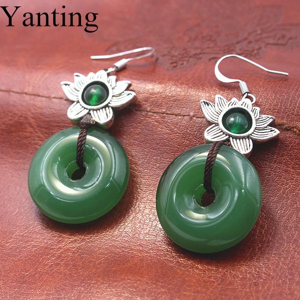 dangle & chandelier yanting ethnic vintage earrings for women aventurine peace buckle earings tibetan flower handmade brincos 012, Silver
dangle & chandelier yanting ethnic vintage earrings for women aventurine peace buckle earings tibetan flower handmade brincos 012, Silver