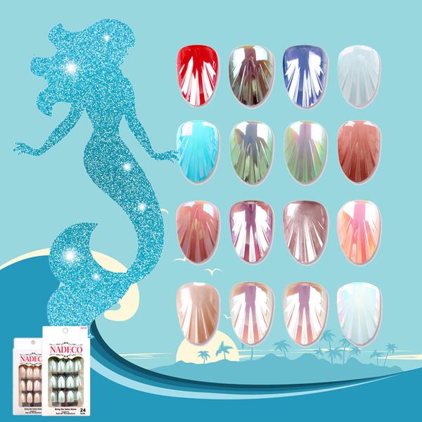 press on manicure shell false nail tips pigment shine european style 24pcs/box, Red;gold
press on manicure shell false nail tips pigment shine european style 24pcs/box, Red;gold