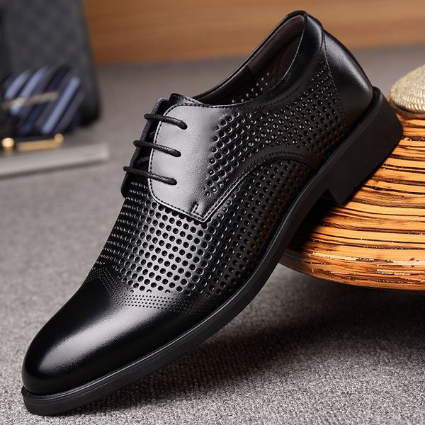 dress shoes men leather oxford split men's business flat breathable banquet wedding 356, Black
dress shoes men leather oxford split men's business flat breathable banquet wedding 356, Black