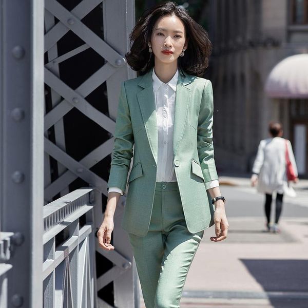 green blazer and pant suit set work business formal pant suit fashion s-4xl 2 piece set for office lady career wear, White
green blazer and pant suit set work business formal pant suit fashion s-4xl 2 piece set for office lady career wear, White