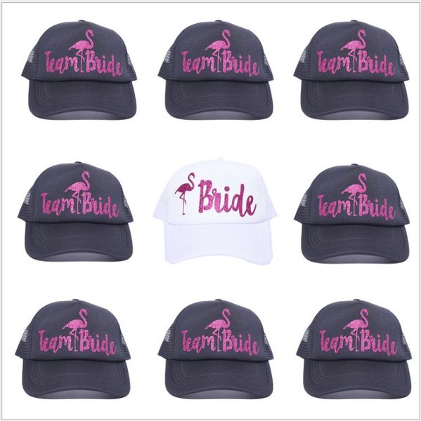 6pcs wedding favor and gifts bridesmaid gift pink hat team bride gold letter baseball cap hen party bachelor
6pcs wedding favor and gifts bridesmaid gift pink hat team bride gold letter baseball cap hen party bachelor