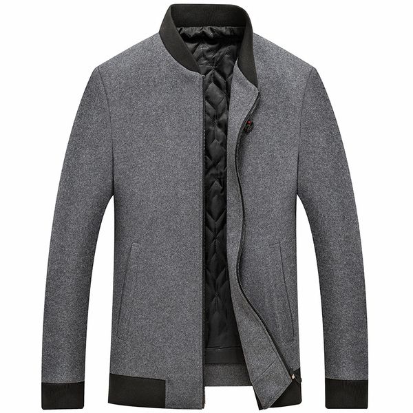 men's wool & blends kuyomens men woolens jacket autumn winter thicken windbreaker coat casual warm outerwear male overcoat m-4xl, Black
men's wool & blends kuyomens men woolens jacket autumn winter thicken windbreaker coat casual warm outerwear male overcoat m-4xl, Black