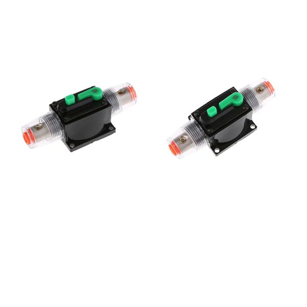 12v-32v dc 15 amp car audio встроенный выключатель сброс держатель предохранителя для стерео переключателя защиты системы (2pack
