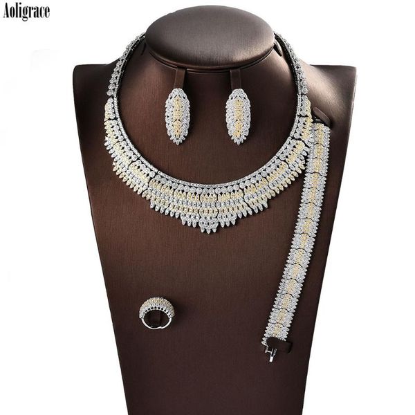 luxury 5a level full cubic zirconia jewelry sets for women necklace bracelet for wedding bridal cz zircon bridesmaid party prom, Silver
luxury 5a level full cubic zirconia jewelry sets for women necklace bracelet for wedding bridal cz zircon bridesmaid party prom, Silver