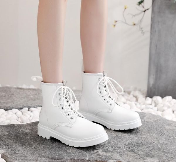 2020 boots women ankle boots fashion lace up classic leather shoes for women solid soft fashion med heel platform high quality, Black
2020 boots women ankle boots fashion lace up classic leather shoes for women solid soft fashion med heel platform high quality, Black