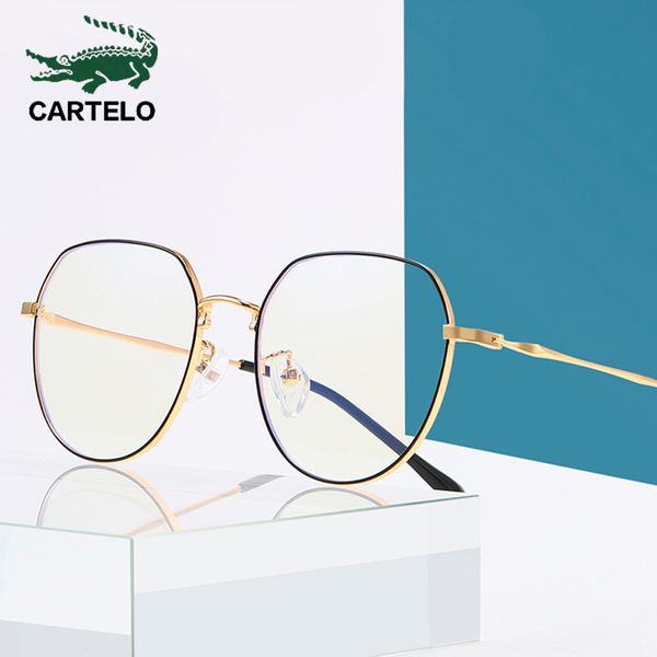 cartelo women rays radiation gaming eyewear frames metal anti blue light glasses print round frame computer glasses, White;black
cartelo women rays radiation gaming eyewear frames metal anti blue light glasses print round frame computer glasses, White;black