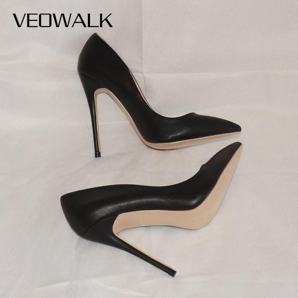 dress shoes veowalk brand 2021 high heels 12cm women pumps pointed toe stilettos chaussure escarpins, Black
dress shoes veowalk brand 2021 high heels 12cm women pumps pointed toe stilettos chaussure escarpins, Black