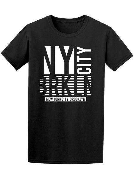 new york city brooklyn men's t-shirt cotton tee shirt fashion classic style