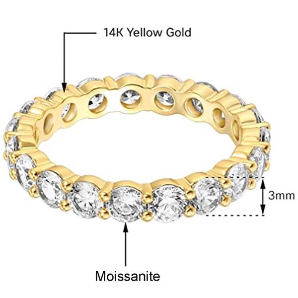 cluster rings 14k 585 yellow gold ring women wedding anniversary engagement party 3mm round moissanite diamond elegant trendy classic, Golden;silver
cluster rings 14k 585 yellow gold ring women wedding anniversary engagement party 3mm round moissanite diamond elegant trendy classic, Golden;silver