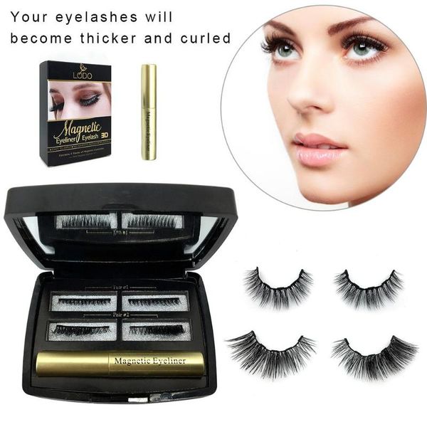 false eyelashes 1 set natural 3d magnetic kit eyeliner liquid magnet eyelash reusable
false eyelashes 1 set natural 3d magnetic kit eyeliner liquid magnet eyelash reusable