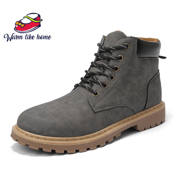 brand mens work boots winter leather waterproof motocycle shoes fashion comfortable men ankle boots casual shoes, Black
brand mens work boots winter leather waterproof motocycle shoes fashion comfortable men ankle boots casual shoes, Black